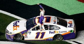Denny Hamlin Wins Daytona In Emotional Tribute To The