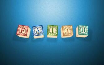 Faith Wallpaper Blue By Travislutz