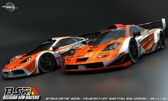 New Mclaren F1 Gtr Background Wallpaper