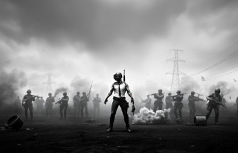 Black And White Pubg Wallpaper