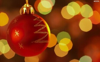 Christmas Ball Wallpaper