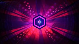 Abstract Octagon Vector Wallpaper HD 4k