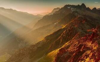 French Alps Wallpaper Nature