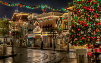 Wallpaper Festival Of Lights Magic Christmas HD