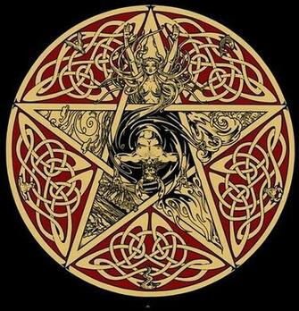 Celtic Pentacle Wallpaper
