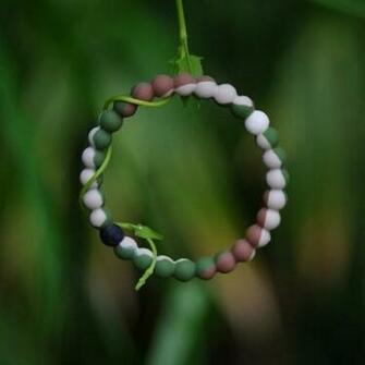 Princess White Pink Blue Green Purple Red Silicone Lokai Bracelet