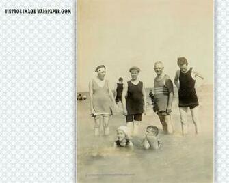 Bathing Beauties Wallpaper 1920s Suits