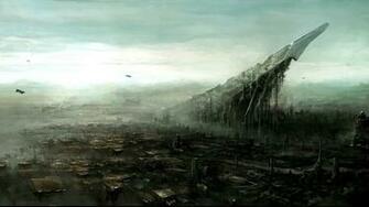 Sci Fi Landscape Wallpaper