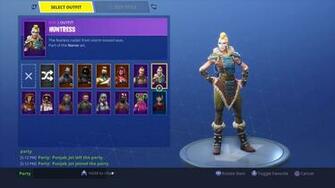 Fortnite Huntress Skin HD Wallpaper
