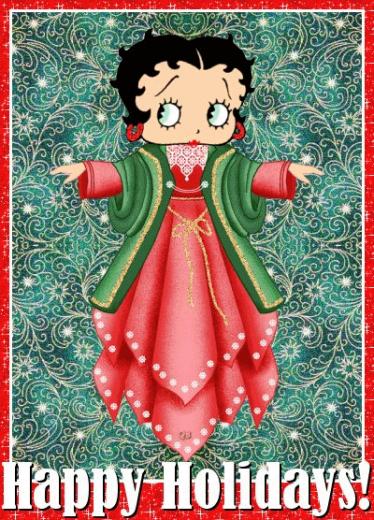 Boop Pictures Archive Animated Gifs Of Betty For The Holidays