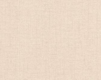 Our Weave Effect Semi Plain Stone Colour Wallpaper Co