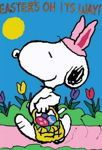 Peanuts Gang Easter Table Runner New Eggs Lucy Sally Charlie