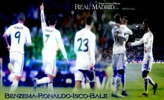 Cristiano Ronaldo Benzema Isco Bale Wallpaper HD Real Madrid