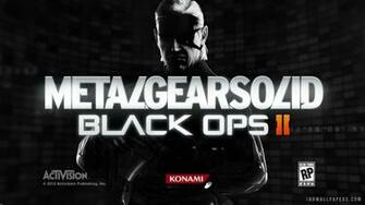 Metal Gear Solid Black Ops HD Wallpaper IHD