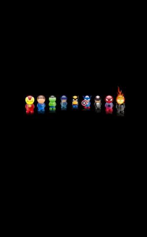 Iron Man Fantastic Four Hulk Cyclops Wolverine The Punisher