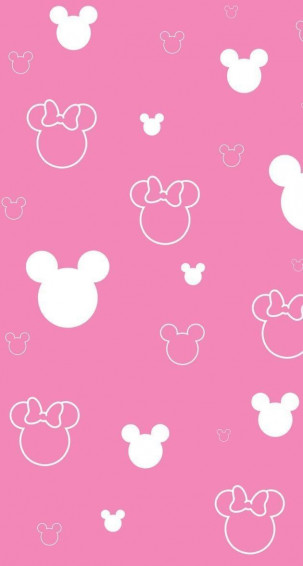 Pink Minnie Mouse Wallpaper