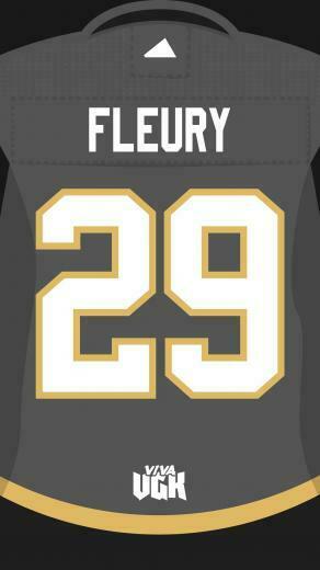 Vegas Golden Knights Fleury Jersey Wallpaper By Vivavgk