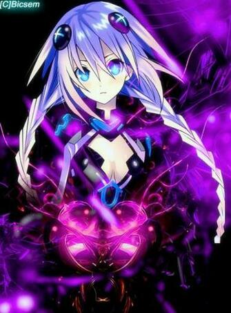 Purple Heart Hyperdimension Neptunia Wallpaper