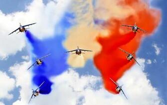 French Flag Wallpaper