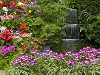 English Garden Wallpaper Home