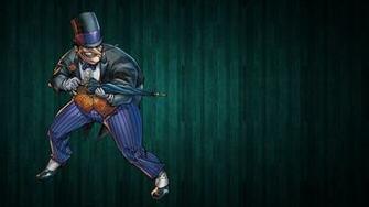 The Penguin With His Umbrella Batman HD Desktop Wallpaper