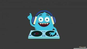 Cute Monster Dj 4k HD Desktop Wallpaper For Ultra Tv