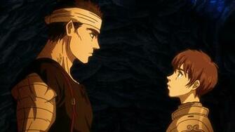Two Male Anime Characters Digital Wallpaper Kentaro Miura