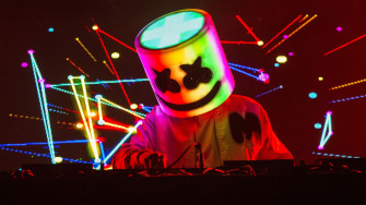 American Dj Wallpaper 4k Marshmello Live Concert