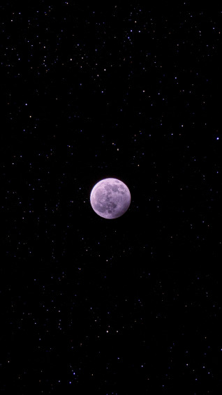 Moon And Stars iPhone Wallpaper