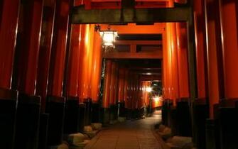 Fushimi Inari Taisha HD Wallpaper Background Image