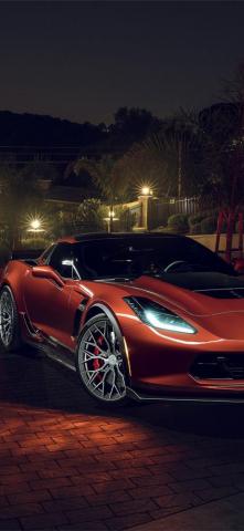 Chevrolet Corvette Z06 iPhone Wallpaper