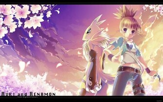 Renamon Digimon Wallpaper Rika Nonaka