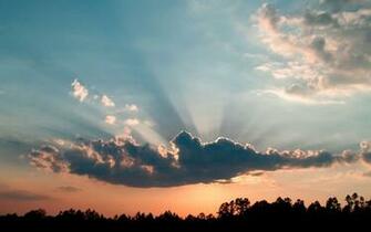 Cloud Sunset Background Desktop Full HD Wallpaper