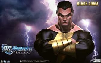 Dc Universe Online Black Adam Desktop Wallpaper