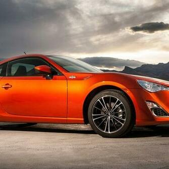 HD Orange Scion Fr S Side Wallpaper