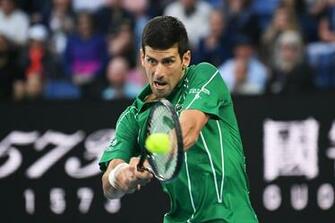 Novak Djokovic Defeats Milos Raonic Advances To Australian