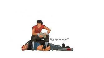 I Love Tf2 And Really Wanted A Scout Wallpaper But The One