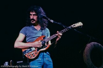 Frank Zappa Jams With The Band By Markrfriedman