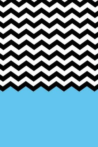 Black White Chevron Stripes More iPhone Wallpaper Pattern