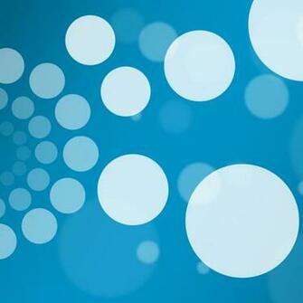 Background Minimal Blue White Abstract Circles iPad Wallpaper