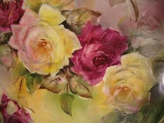 Stunning Victorian Roses Absolutely Gorgeous Large Antique