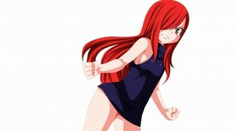Little Kid Erza Scarlet Anime Girl Fairy Tail HD Wallpaper Image