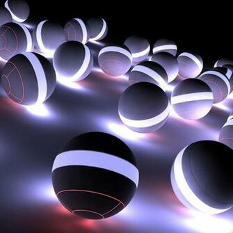 Cool Round Black Wallpaper Sc iPad