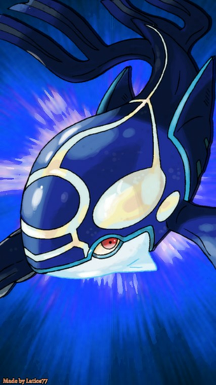Pokemon Primal Kyogre iPhone Wallpaper By Latios77