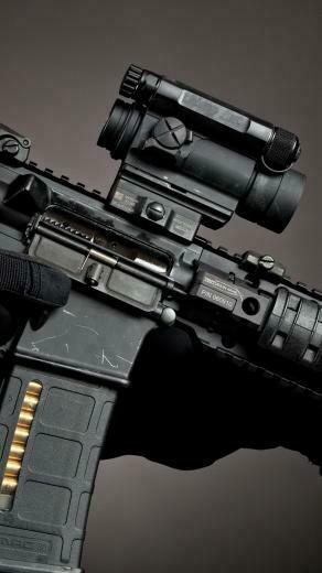Samsung Galaxy S5 Wallpaper M4 Assault Rifle Android