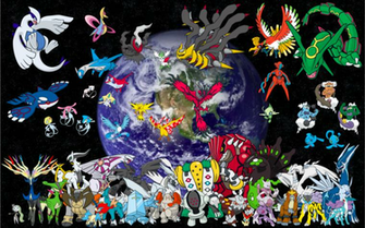 Legendary Pokemon By Darkknight215
