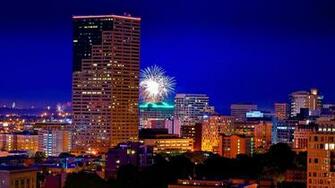 Wallpaper Portland Oregon Night City
