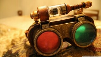 Steampunk Glasses Wallpaper