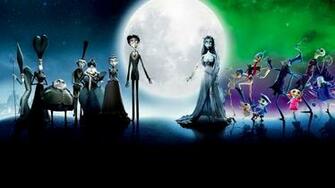 Corpse Bride Halloween Dark Wallpaper