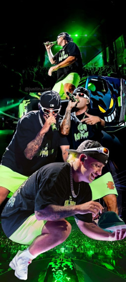 Feid Performing Live Collage Fzz24bsuor7n4mv6 Wallpaper